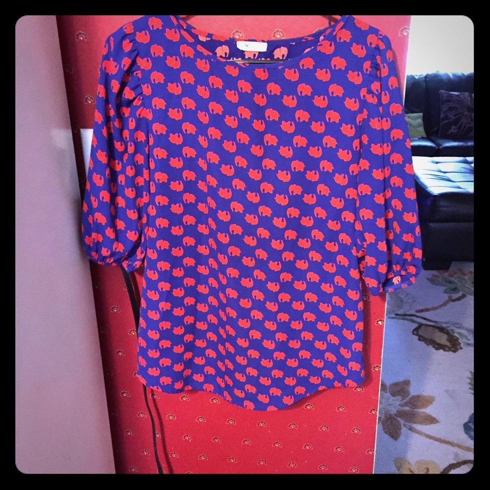 Cute elephant top